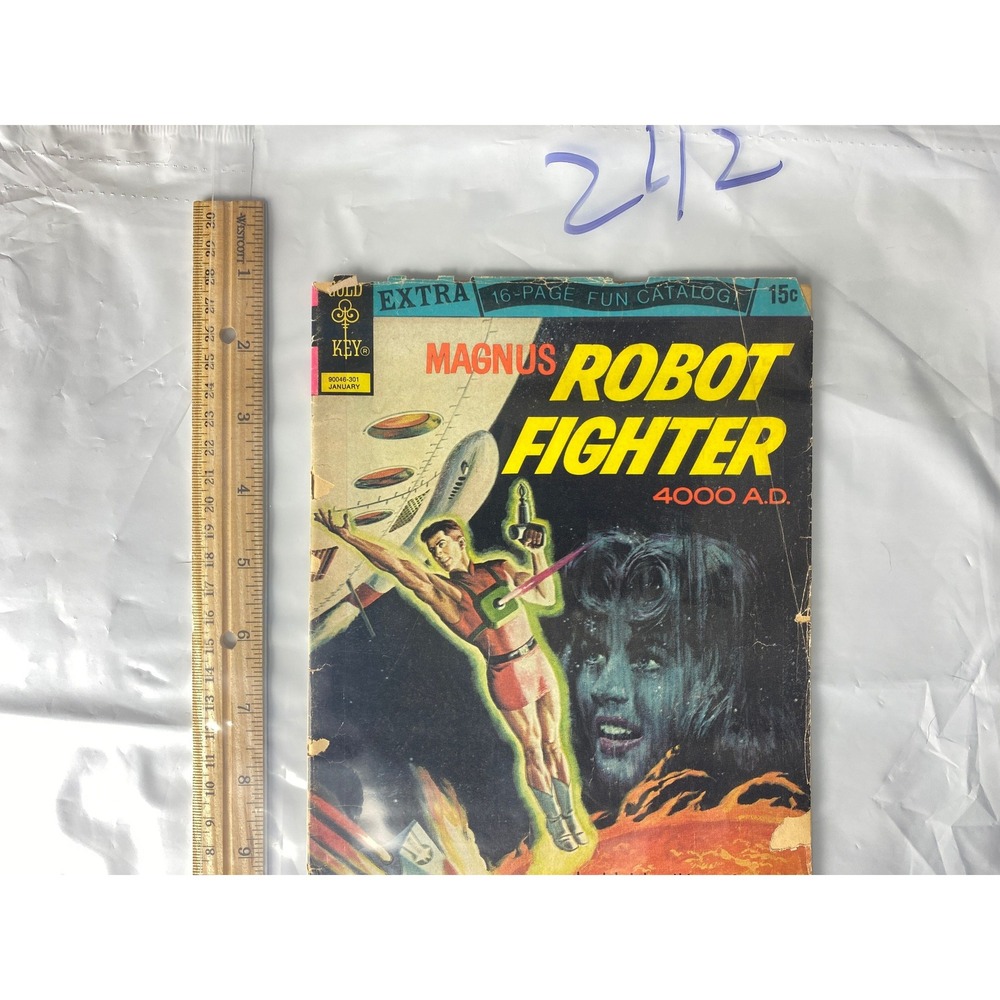 Magnus Robot Fighter 4000 AD Comic Book 1960s Key Comics Extraโ Fun Catalog